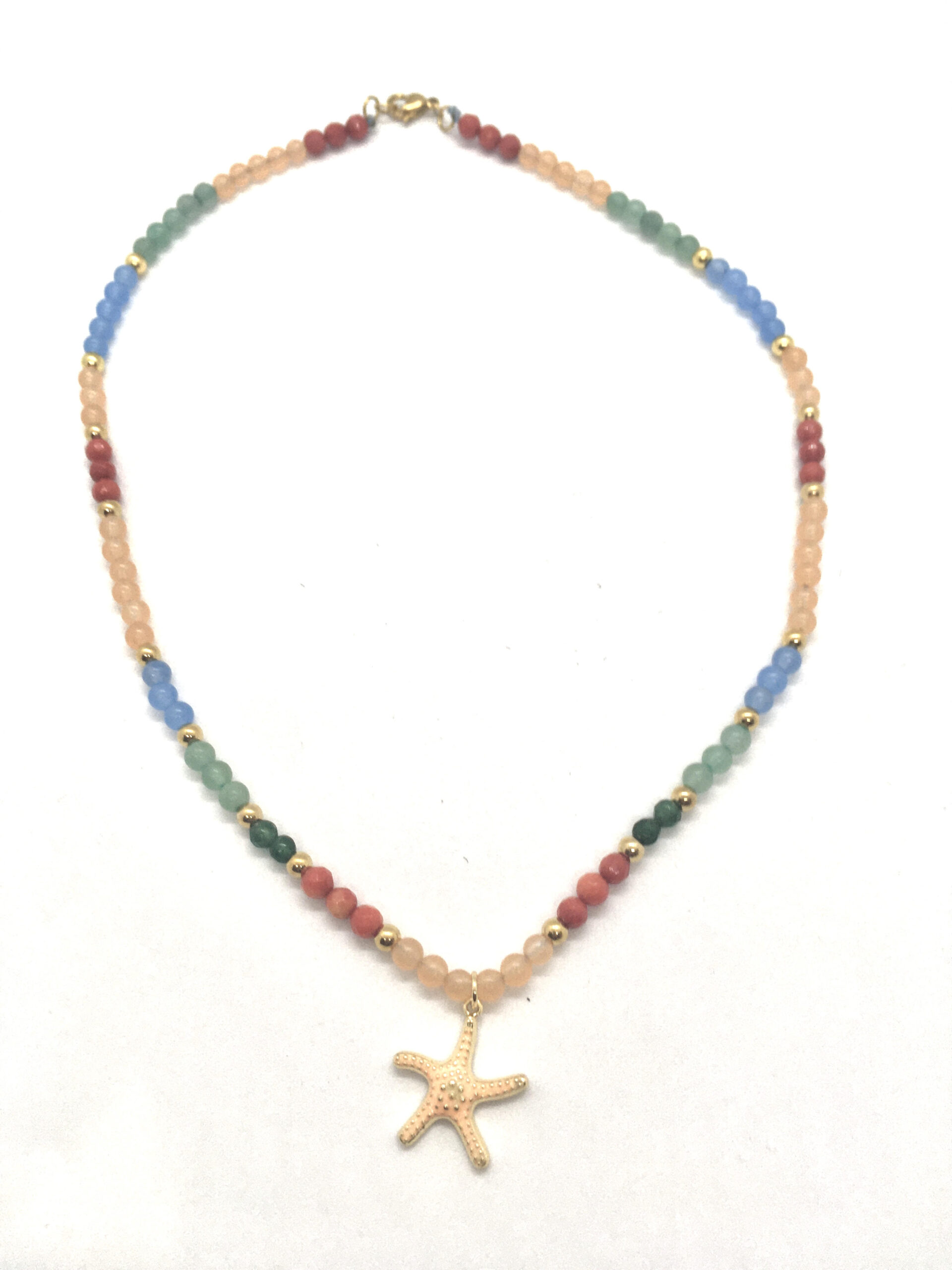 Κολιέ αβεντουρίνης αστερίας